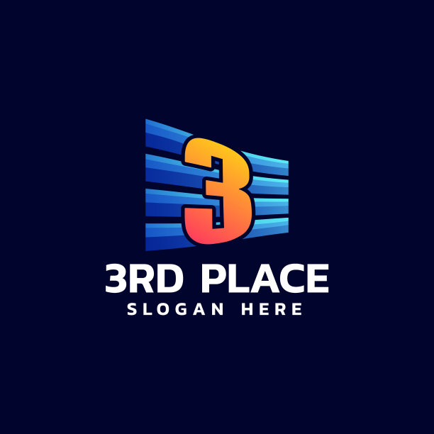 Logo编号3渐变彩色风格图片下载