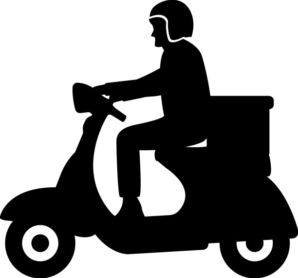 送货机车图标设计模板隔离图片下载