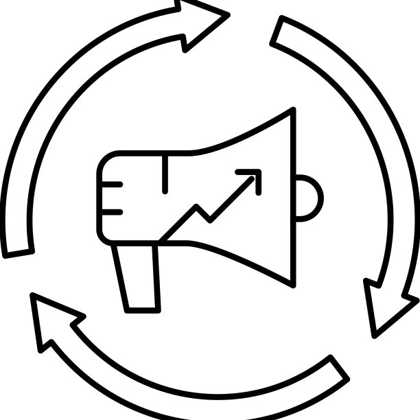 品牌推广线图标图片下载