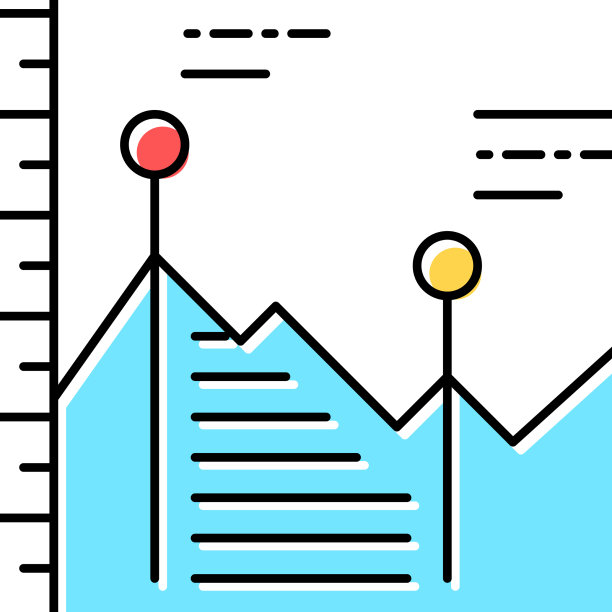 分析文档颜色图标图片下载