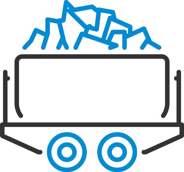 矿用煤车图标图片下载