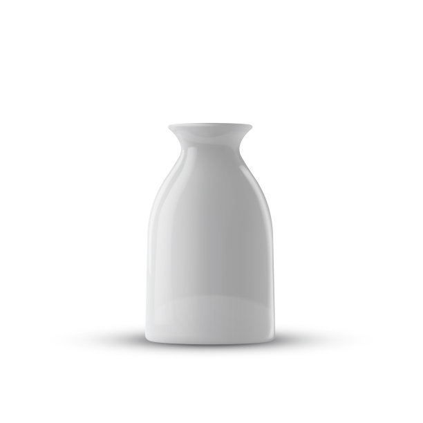 逼真的白色陶瓷瓷瓶3d陶瓷图片下载