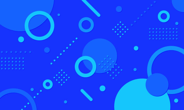 几何图案。简单的形状。时尚的背景材料。图片下载