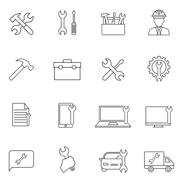 修复相关的行图标集包含这样的图片下载