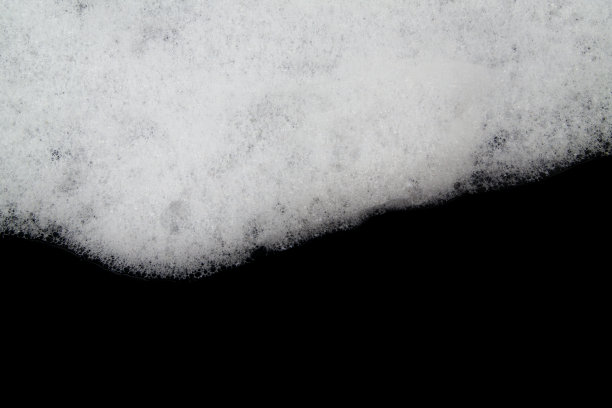 肥皂或洗发水泡沫黑色泡沫与复制空间图片下载