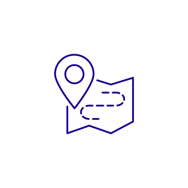 定位图钉导航线性图标旅游图片下载