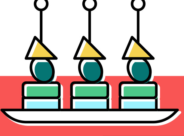 小吃小吃颜色图标图片下载