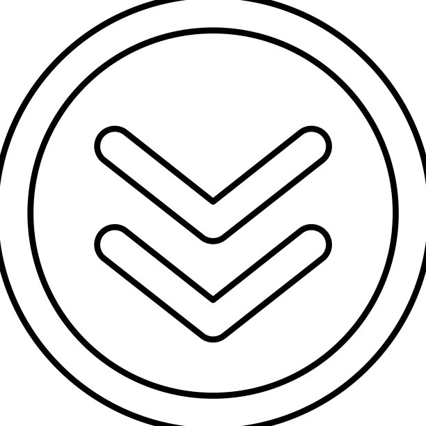 滚动条线性图标按钮图片下载