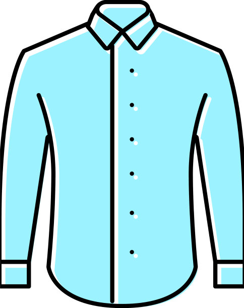衬衫男人衣服颜色图标图片下载
