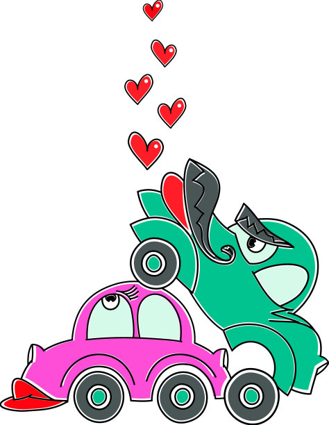 车在爱情事故和夫妻图片下载