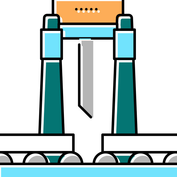 切纸机彩色图标图片下载