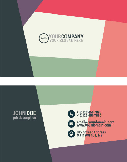 名片模板图片下载