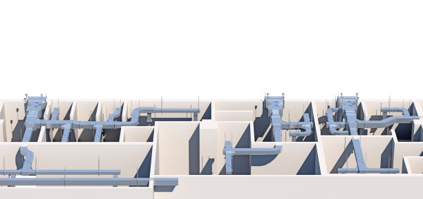 建筑物后台网络通风系统图片下载