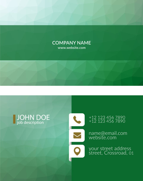 名片模板图片下载