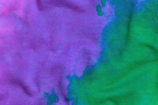 抽象扎染多色织物织物紫色花纹纹理图片下载