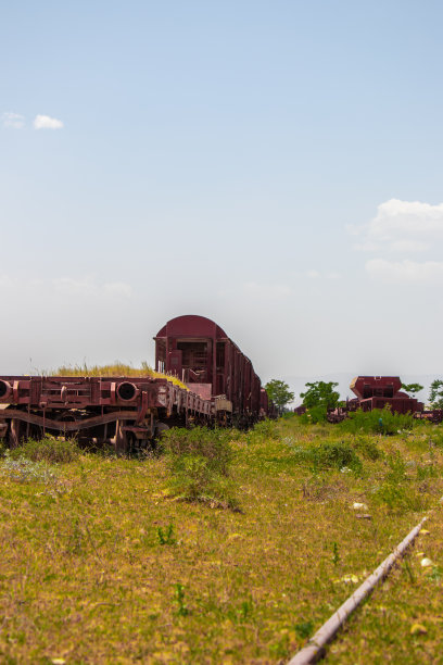 废弃的火车图片下载