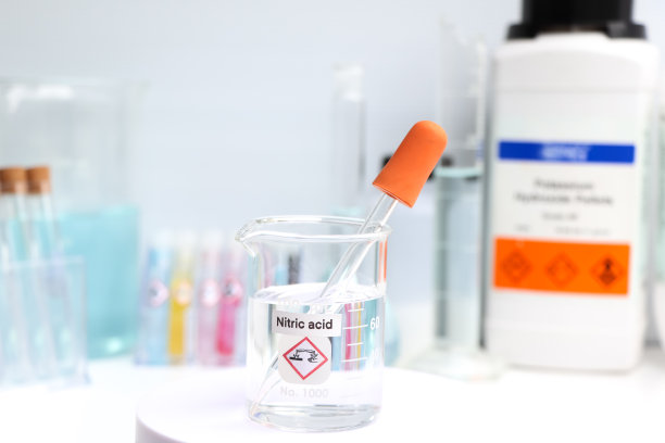 玻璃中的醋酸，实验室里的化学物质图片下载