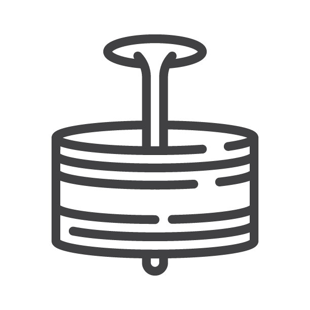 吊灯线条图标图片下载