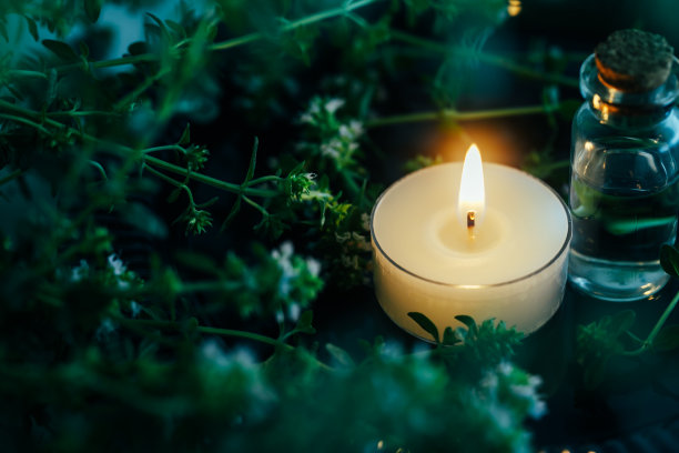 愈合香味蜡烛图片下载