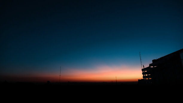 日落的观点图片下载