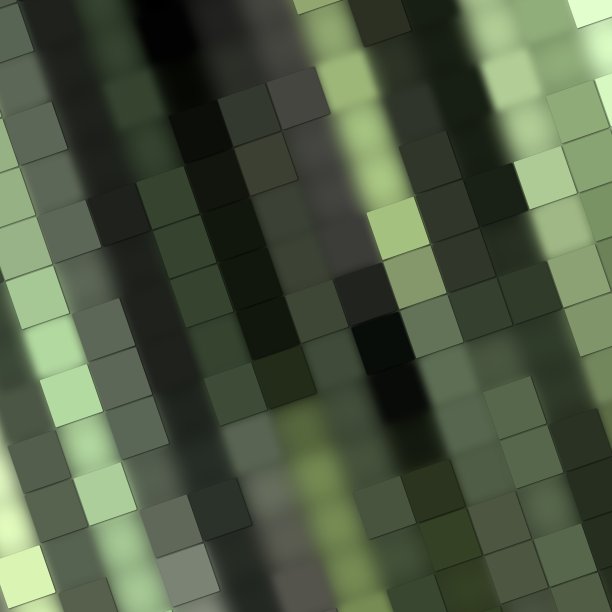 抽象的多色低聚马赛克正方形瓷砖风格的背景明亮的几何瓷砖想象的分形模糊的彩色背景图片下载