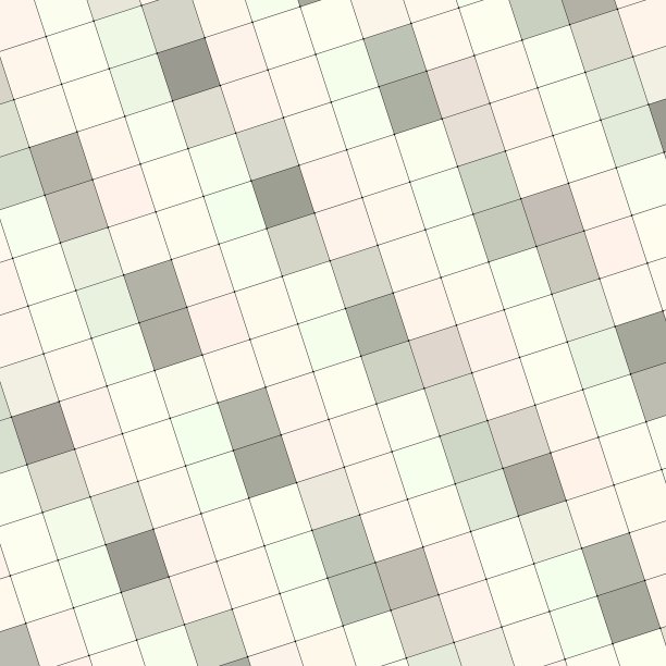 菱形正方形抽象马赛克瓷砖图案对角对称重复米色正方形或网格的正方形或细胞在多色方格背景图片下载