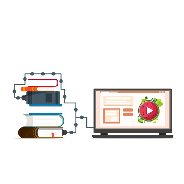 教育与信息概念说明。在线教育和信息图片下载
