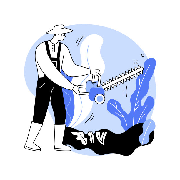 绿色肥料孤立卡通矢量插图。图片下载