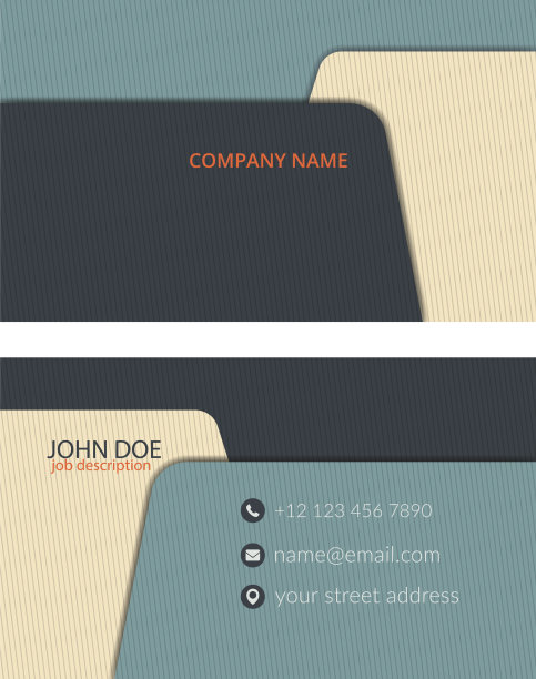 名片模板图片下载