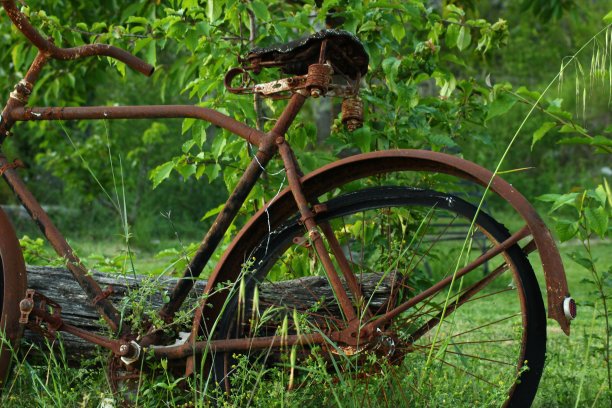 旧自行车图片下载