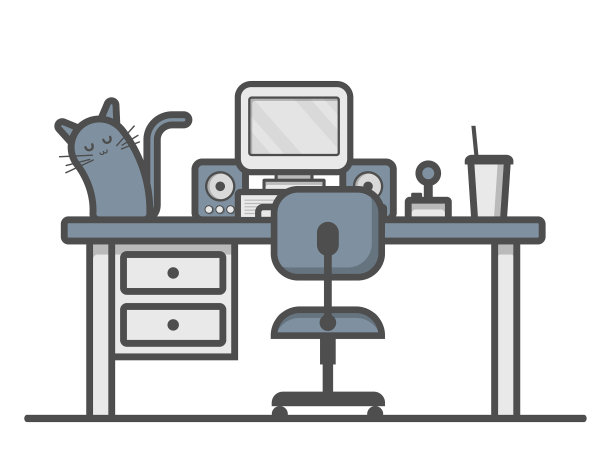 家庭办公室图片下载