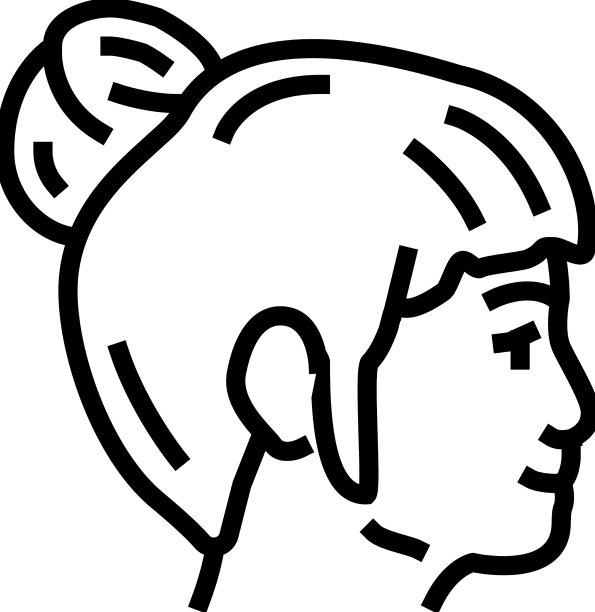 脸小子女线图标图片下载