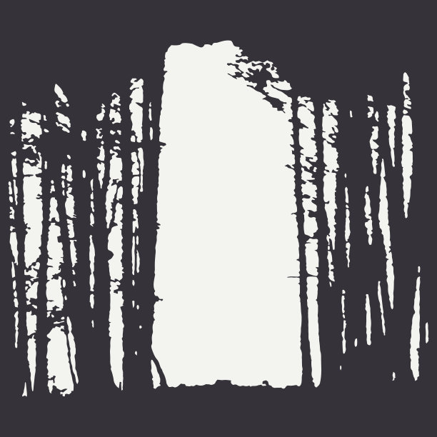 开口墙森林纹理图片下载