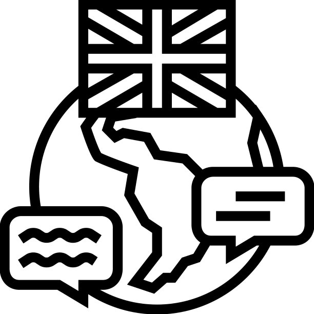 语言英文行图标图片下载