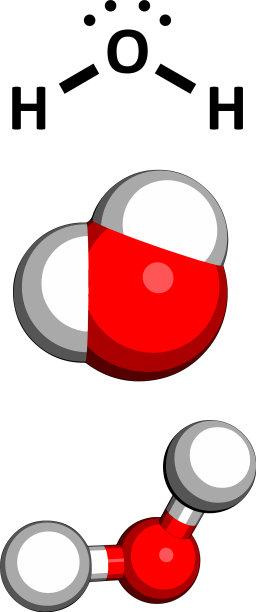 水分子模型图片下载
