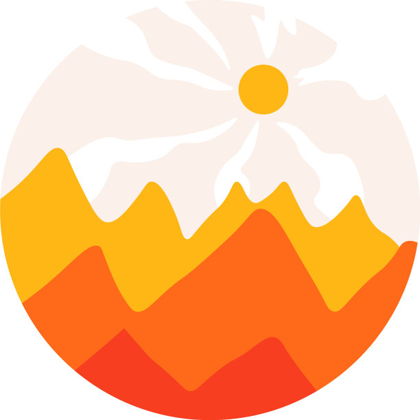 峡谷和山脉在阳光下可以看到野生景观图片下载