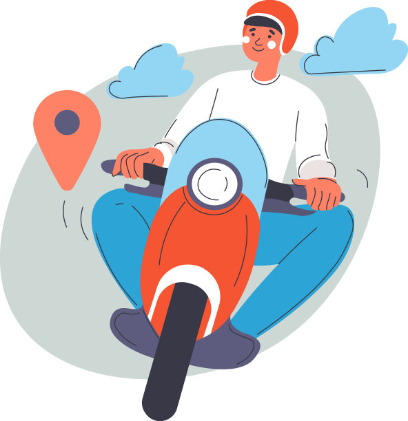 为客户提供机车送货服务图片下载