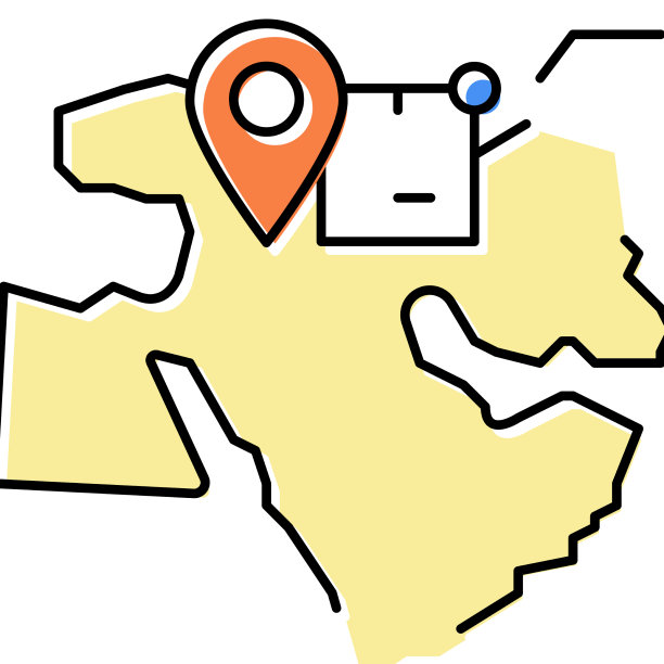 中东发货跟踪颜色图标图片下载