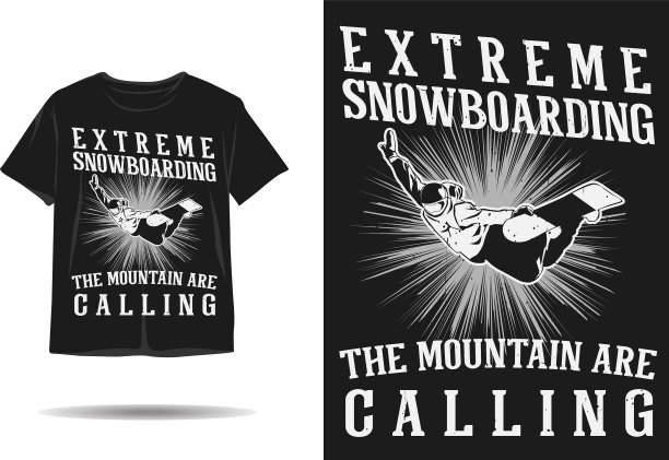 极限单板滑雪，登山呼唤图片下载