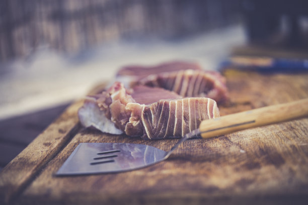 生金枪鱼牛排图片下载
