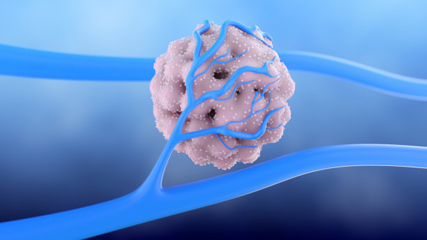 肿瘤细胞对血管生成的刺激图片下载