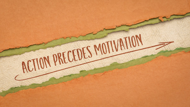 行动先于动力鼓舞人心的旗帜图片下载