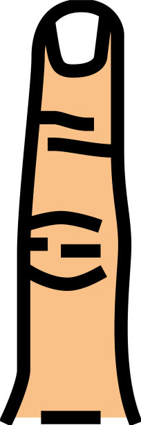 手指颜色图标图片下载