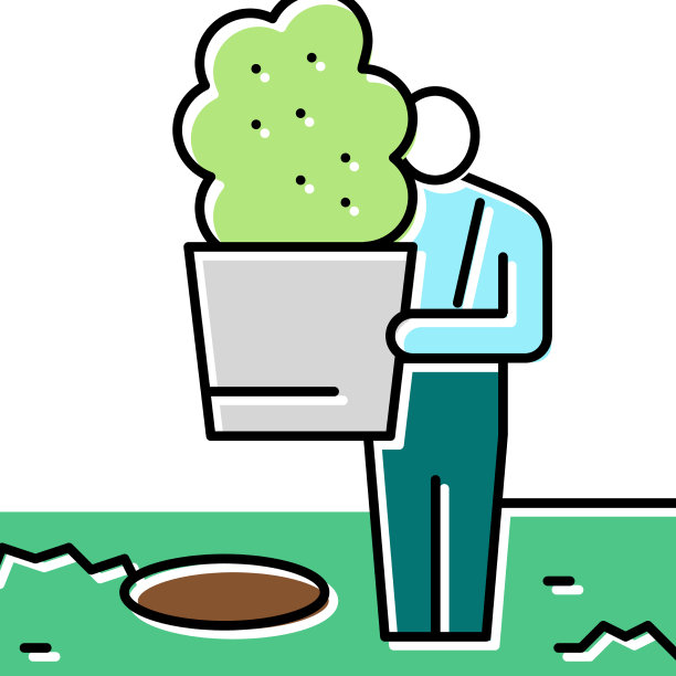 种植服务颜色图标图片下载