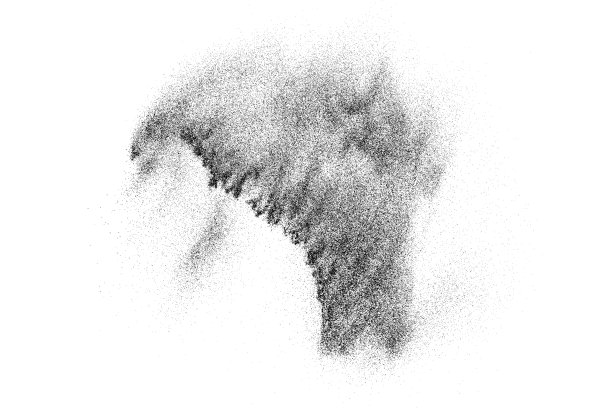 陷入困境的黑色纹理图片下载