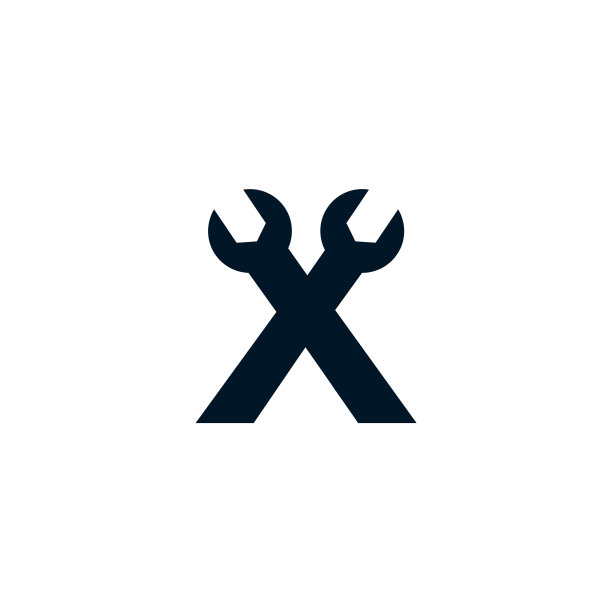 首字母x扳手logo设计灵感图片下载