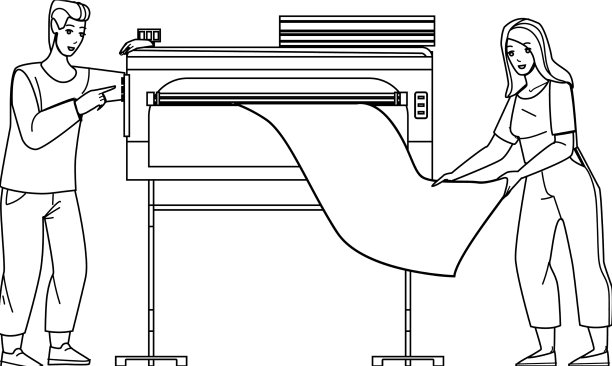 印刷机械工业设备使用人图片下载