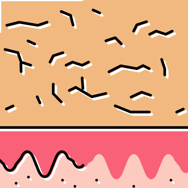 干性皮肤颜色图标图片下载