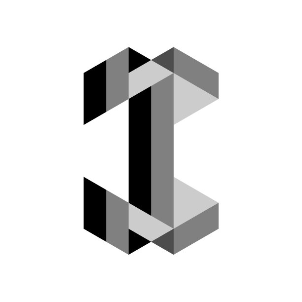 字母jc几何标志设计图片下载