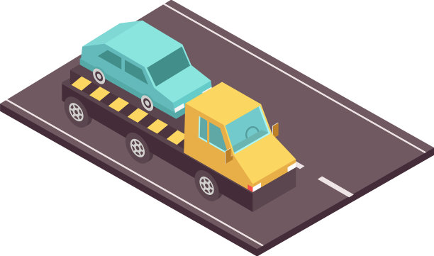 牵引车道路组成图片下载